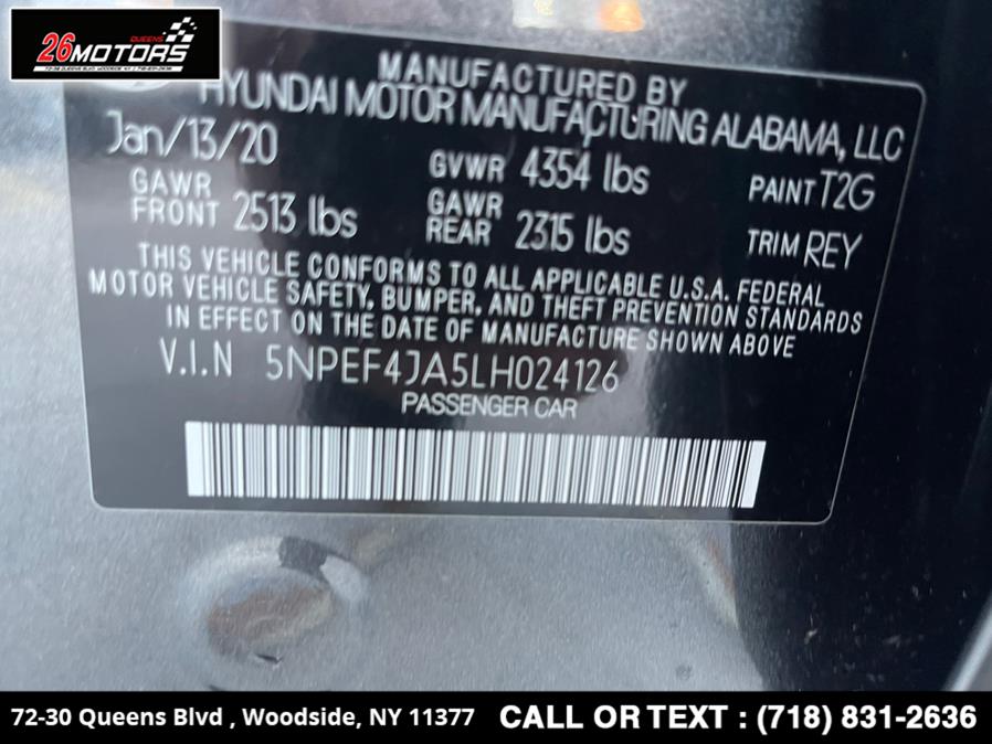 2020 Hyundai Sonata SEL 2.5L, available for sale in Woodside, New York | 26 Motors Queens. Woodside, New York 2020 Hyundai Sonata SEL 2.5L, available for sale in Woodside, New York | 26 Motors Queens. Woodside, New York