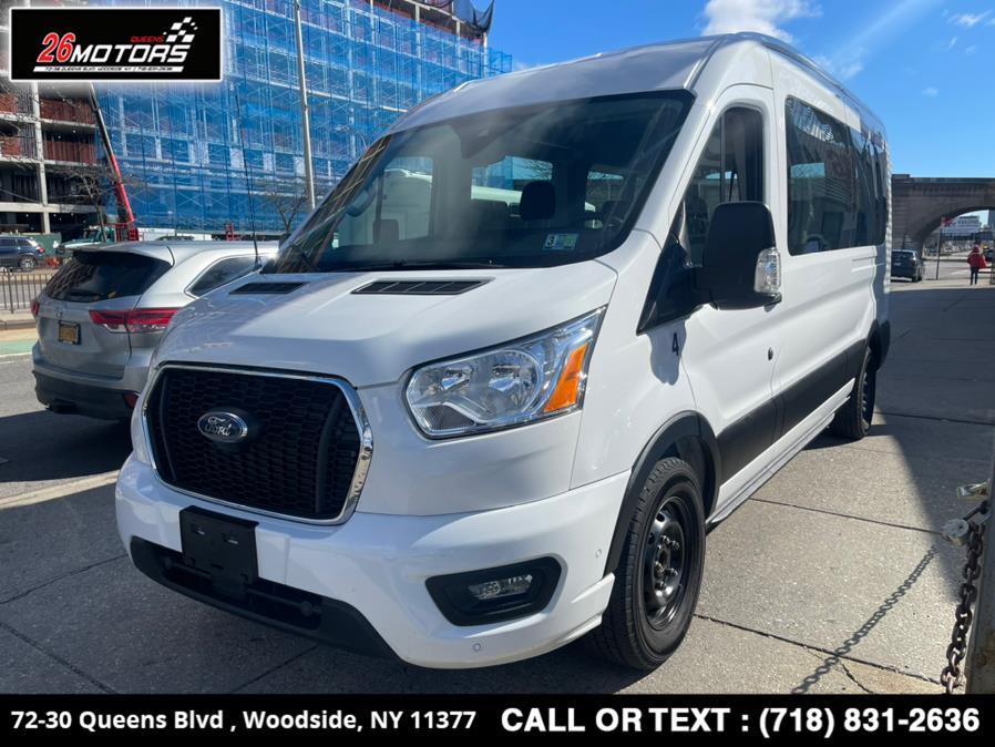 2021 Ford Transit Passenger Wagon T-350 148" Med Roof XLT RWD, available for sale in Woodside, New York | 26 Motors Queens. Woodside, New York 2021 Ford Transit Passenger Wagon T-350 148" Med Roof XLT RWD, available for sale in Woodside, New York | 26 Motors Queens. Woodside, New York