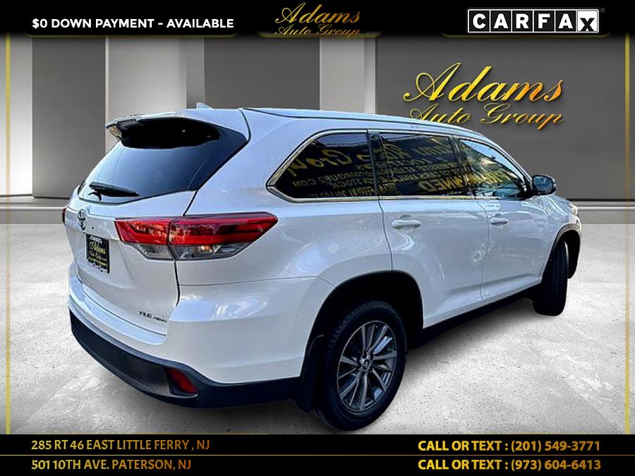 2019 Toyota Highlander XLE SPORT UTILITY 4D, available for sale in Little Ferry , New Jersey | Adams Auto Group . Little Ferry , New Jersey 2019 Toyota Highlander XLE SPORT UTILITY 4D, available for sale in Little Ferry , New Jersey | Adams Auto Group . Little Ferry , New Jersey