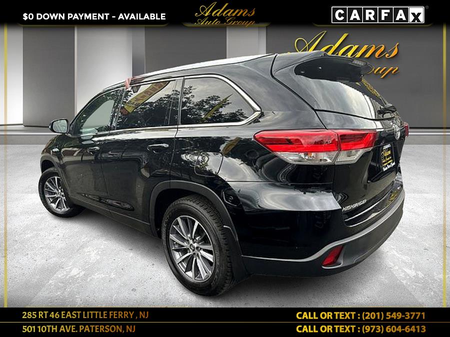 2019 Toyota Highlander XLE SPORT UTILITY 4D, available for sale in Paterson, New Jersey | Adams Auto Group. Paterson, New Jersey 2019 Toyota Highlander XLE SPORT UTILITY 4D, available for sale in Paterson, New Jersey | Adams Auto Group. Paterson, New Jersey