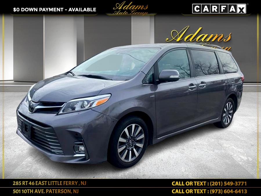 2018 Toyota Sienna Limited AWD 7-Passenger (Natl), available for sale in Paterson, New Jersey | Adams Auto Group. Paterson, New Jersey 2018 Toyota Sienna Limited AWD 7-Passenger (Natl), available for sale in Paterson, New Jersey | Adams Auto Group. Paterson, New Jersey