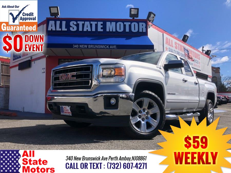 2015 GMC Sierra 1500 4WD Double Cab 143.5" SLE, available for sale in Perth Amboy, New Jersey | All State Motor Inc. Perth Amboy, New Jersey 2015 GMC Sierra 1500 4WD Double Cab 143.5" SLE, available for sale in Perth Amboy, New Jersey | All State Motor Inc. Perth Amboy, New Jersey