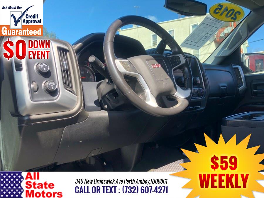 2015 GMC Sierra 1500 4WD Double Cab 143.5" SLE, available for sale in Perth Amboy, New Jersey | All State Motor Inc. Perth Amboy, New Jersey 2015 GMC Sierra 1500 4WD Double Cab 143.5" SLE, available for sale in Perth Amboy, New Jersey | All State Motor Inc. Perth Amboy, New Jersey