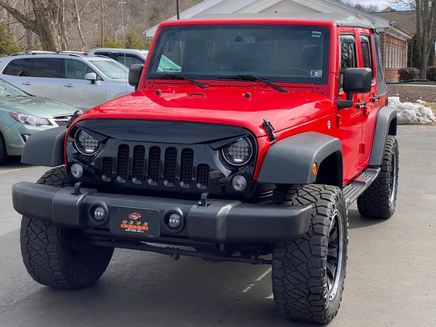 2016 Jeep Wrangler Unlimited 4WD 4dr Sport, available for sale in Canton, Connecticut | Lava Motors 2 Inc. Canton, Connecticut