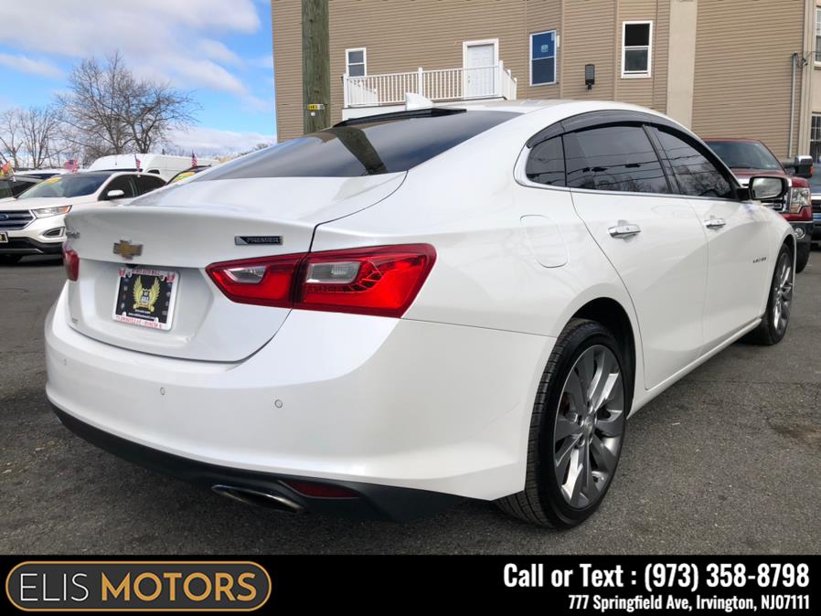 2016 Chevrolet Malibu 4dr Sdn Premier w/2LZ, available for sale in Irvington, New Jersey | Elis Motors Corp. Irvington, New Jersey 2016 Chevrolet Malibu 4dr Sdn Premier w/2LZ, available for sale in Irvington, New Jersey | Elis Motors Corp. Irvington, New Jersey