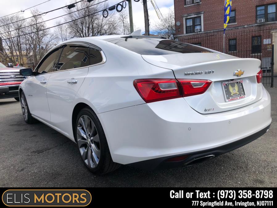 2016 Chevrolet Malibu 4dr Sdn Premier w/2LZ, available for sale in Irvington, New Jersey | Elis Motors Corp. Irvington, New Jersey 2016 Chevrolet Malibu 4dr Sdn Premier w/2LZ, available for sale in Irvington, New Jersey | Elis Motors Corp. Irvington, New Jersey