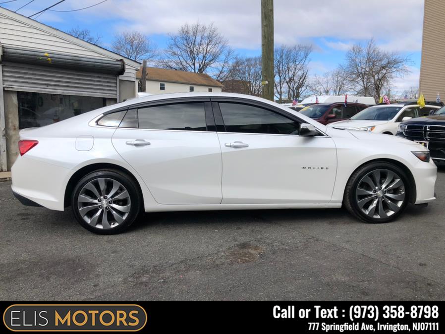 2016 Chevrolet Malibu 4dr Sdn Premier w/2LZ, available for sale in Irvington, New Jersey | Elis Motors Corp. Irvington, New Jersey 2016 Chevrolet Malibu 4dr Sdn Premier w/2LZ, available for sale in Irvington, New Jersey | Elis Motors Corp. Irvington, New Jersey