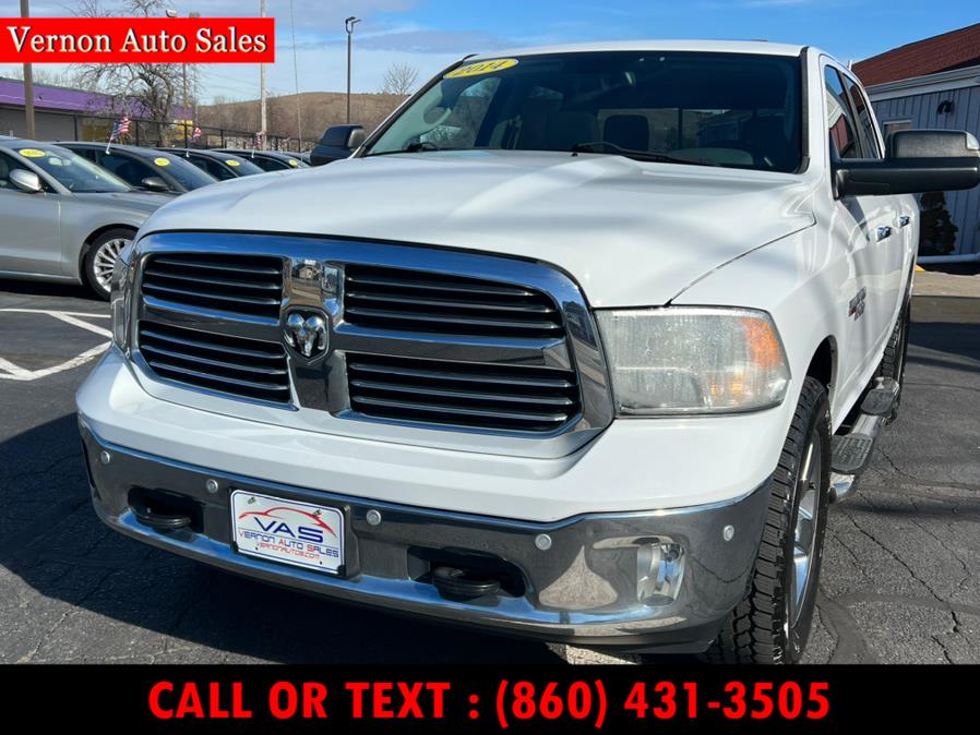 2014 Ram 1500 4WD Crew Cab 140.5" Big Horn, available for sale in Manchester, Connecticut | Vernon Auto Sale & Service. Manchester, Connecticut 2014 Ram 1500 4WD Crew Cab 140.5" Big Horn, available for sale in Manchester, Connecticut | Vernon Auto Sale & Service. Manchester, Connecticut