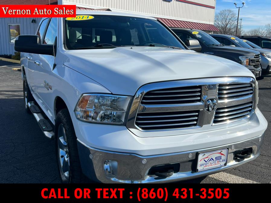 2014 Ram 1500 4WD Crew Cab 140.5" Big Horn, available for sale in Manchester, Connecticut | Vernon Auto Sale & Service. Manchester, Connecticut 2014 Ram 1500 4WD Crew Cab 140.5" Big Horn, available for sale in Manchester, Connecticut | Vernon Auto Sale & Service. Manchester, Connecticut