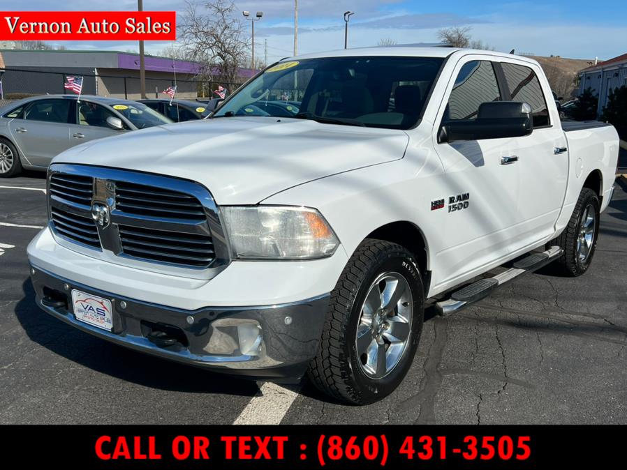 2014 Ram 1500 4WD Crew Cab 140.5" Big Horn, available for sale in Manchester, Connecticut | Vernon Auto Sale & Service. Manchester, Connecticut