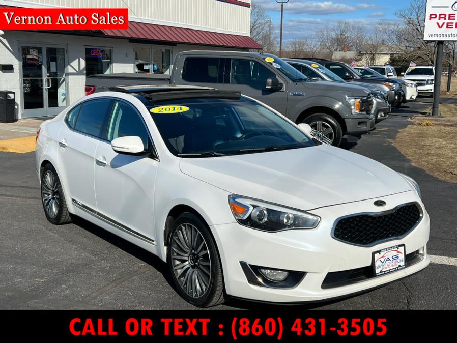 2014 Kia Cadenza 4dr Sdn Premium, available for sale in Manchester, Connecticut | Vernon Auto Sale & Service. Manchester, Connecticut 2014 Kia Cadenza 4dr Sdn Premium, available for sale in Manchester, Connecticut | Vernon Auto Sale & Service. Manchester, Connecticut