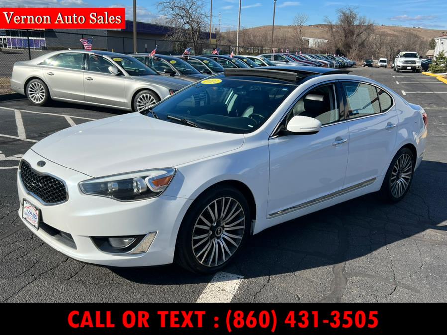 2014 Kia Cadenza 4dr Sdn Premium, available for sale in Manchester, Connecticut | Vernon Auto Sale & Service. Manchester, Connecticut 2014 Kia Cadenza 4dr Sdn Premium, available for sale in Manchester, Connecticut | Vernon Auto Sale & Service. Manchester, Connecticut