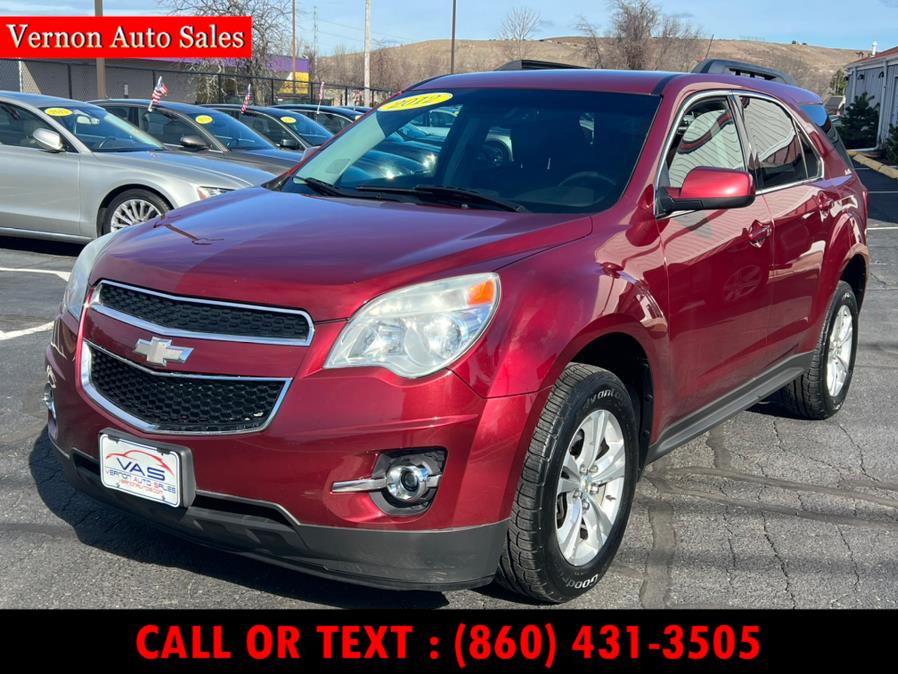 2012 Chevrolet Equinox AWD 4dr LT w/2LT, available for sale in Manchester, Connecticut | Vernon Auto Sale & Service. Manchester, Connecticut
