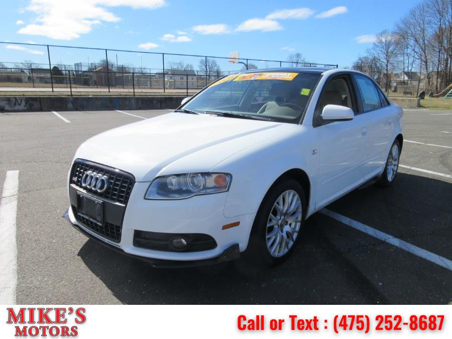 2008 Audi A4 4dr Sdn Auto 2.0T quattro, available for sale in Stratford, Connecticut | Mike's Motors LLC. Stratford, Connecticut