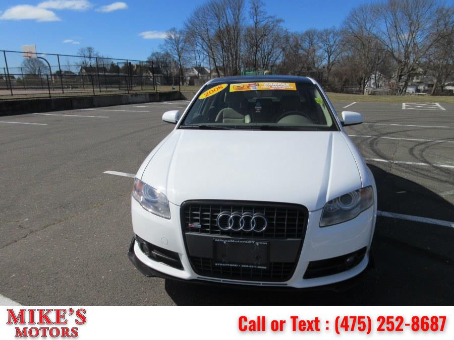2008 Audi A4 4dr Sdn Auto 2.0T quattro, available for sale in Stratford, Connecticut | Mike's Motors LLC. Stratford, Connecticut 2008 Audi A4 4dr Sdn Auto 2.0T quattro, available for sale in Stratford, Connecticut | Mike's Motors LLC. Stratford, Connecticut