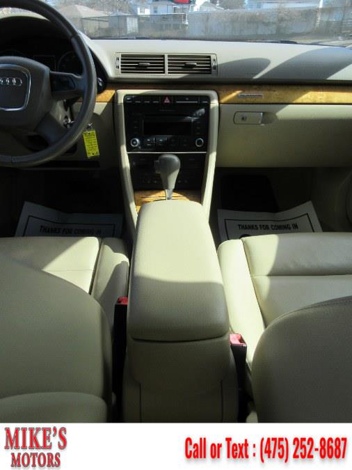 2008 Audi A4 4dr Sdn Auto 2.0T quattro, available for sale in Stratford, Connecticut | Mike's Motors LLC. Stratford, Connecticut 2008 Audi A4 4dr Sdn Auto 2.0T quattro, available for sale in Stratford, Connecticut | Mike's Motors LLC. Stratford, Connecticut