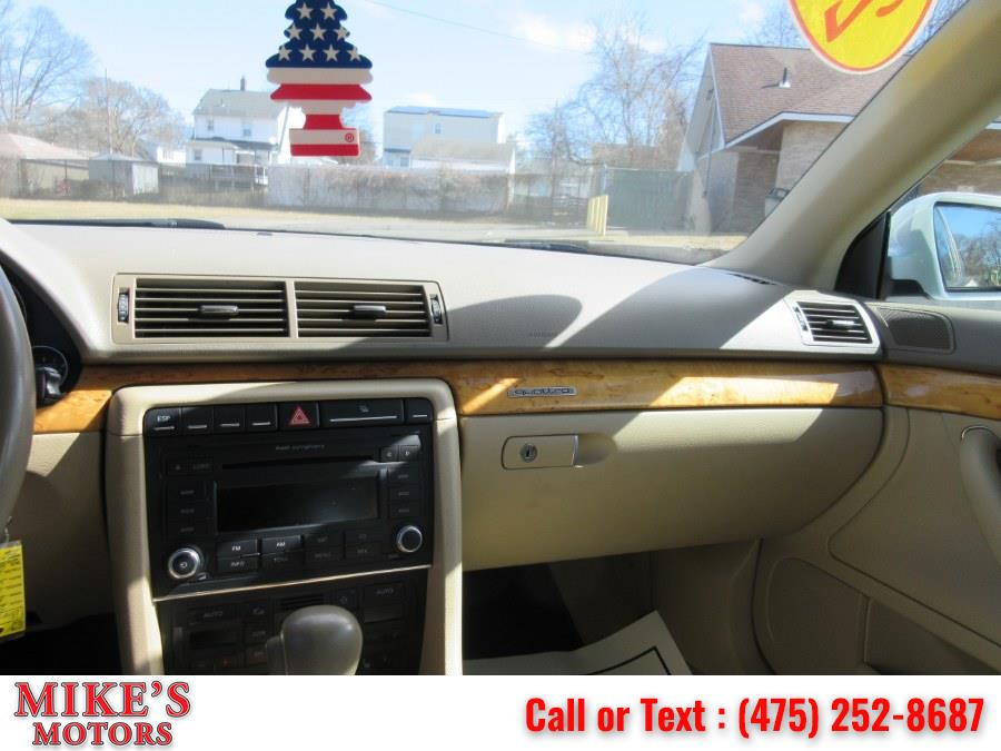 2008 Audi A4 4dr Sdn Auto 2.0T quattro, available for sale in Stratford, Connecticut | Mike's Motors LLC. Stratford, Connecticut 2008 Audi A4 4dr Sdn Auto 2.0T quattro, available for sale in Stratford, Connecticut | Mike's Motors LLC. Stratford, Connecticut