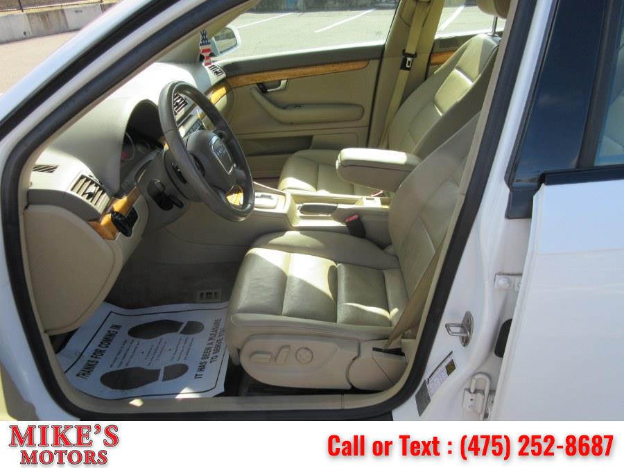 2008 Audi A4 4dr Sdn Auto 2.0T quattro, available for sale in Stratford, Connecticut | Mike's Motors LLC. Stratford, Connecticut 2008 Audi A4 4dr Sdn Auto 2.0T quattro, available for sale in Stratford, Connecticut | Mike's Motors LLC. Stratford, Connecticut