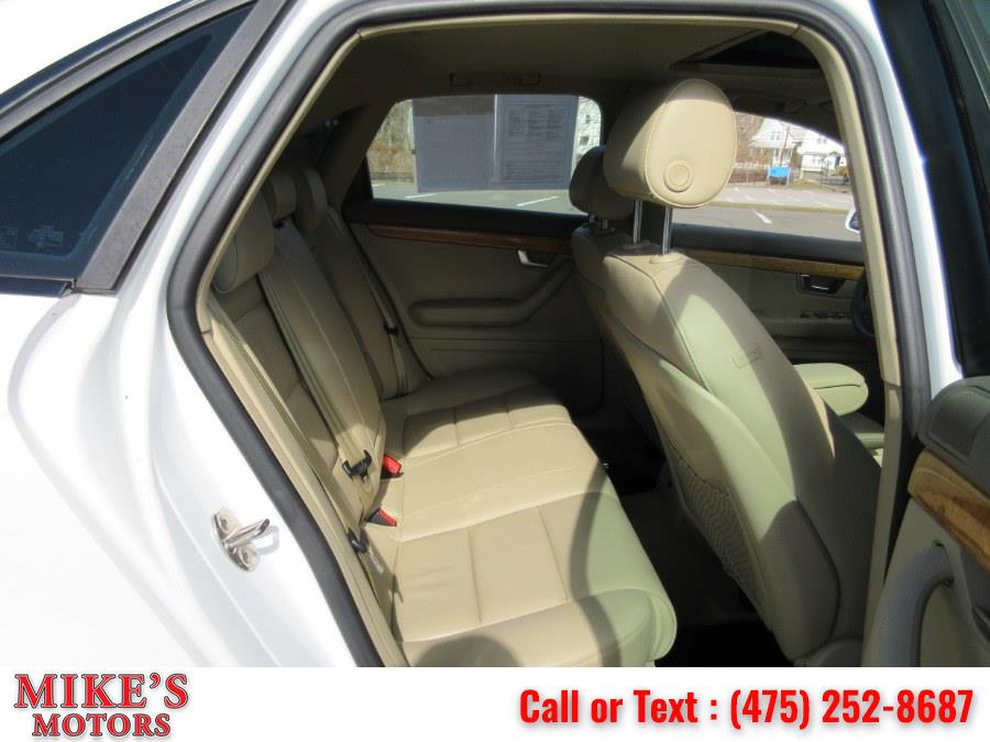 2008 Audi A4 4dr Sdn Auto 2.0T quattro, available for sale in Stratford, Connecticut | Mike's Motors LLC. Stratford, Connecticut 2008 Audi A4 4dr Sdn Auto 2.0T quattro, available for sale in Stratford, Connecticut | Mike's Motors LLC. Stratford, Connecticut