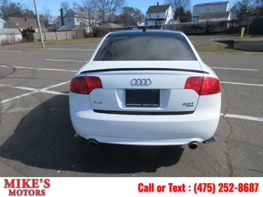 2008 Audi A4 4dr Sdn Auto 2.0T quattro, available for sale in Stratford, Connecticut | Mike's Motors LLC. Stratford, Connecticut 2008 Audi A4 4dr Sdn Auto 2.0T quattro, available for sale in Stratford, Connecticut | Mike's Motors LLC. Stratford, Connecticut