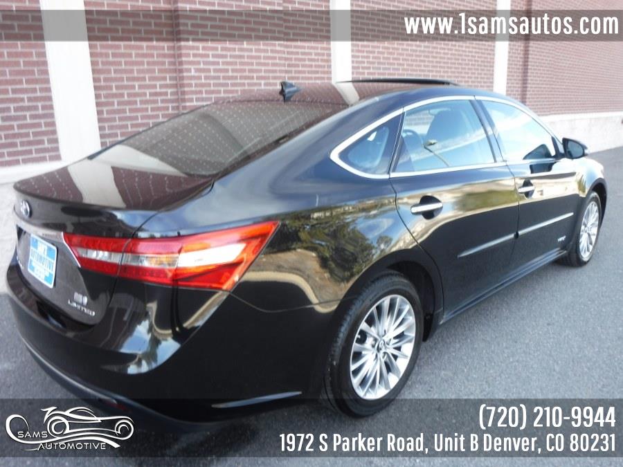 2018 Toyota Avalon Hybrid Limited (Natl), available for sale in Denver, Colorado | Sam's Automotive. Denver, Colorado 2018 Toyota Avalon Hybrid Limited (Natl), available for sale in Denver, Colorado | Sam's Automotive. Denver, Colorado