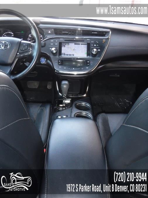 2018 Toyota Avalon Hybrid Limited (Natl), available for sale in Denver, Colorado | Sam's Automotive. Denver, Colorado 2018 Toyota Avalon Hybrid Limited (Natl), available for sale in Denver, Colorado | Sam's Automotive. Denver, Colorado