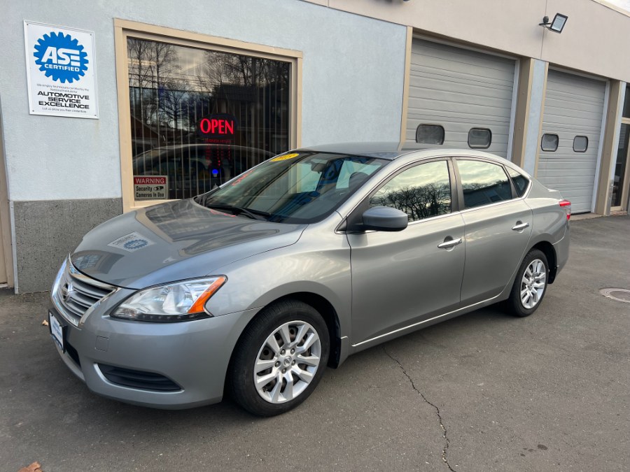 2013 Nissan Sentra 4dr Sdn I4 CVT SV, available for sale in Bristol, Connecticut | Bristol Auto Center LLC. Bristol, Connecticut 2013 Nissan Sentra 4dr Sdn I4 CVT SV, available for sale in Bristol, Connecticut | Bristol Auto Center LLC. Bristol, Connecticut