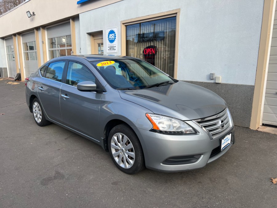 2013 Nissan Sentra 4dr Sdn I4 CVT SV, available for sale in Bristol, Connecticut | Bristol Auto Center LLC. Bristol, Connecticut 2013 Nissan Sentra 4dr Sdn I4 CVT SV, available for sale in Bristol, Connecticut | Bristol Auto Center LLC. Bristol, Connecticut