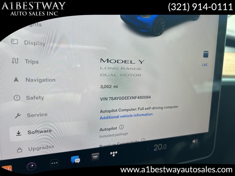 2022 Tesla Model Y Long Range AWD, available for sale in Melbourne, Florida | A1 Bestway Auto Sales Inc.. Melbourne, Florida 2022 Tesla Model Y Long Range AWD, available for sale in Melbourne, Florida | A1 Bestway Auto Sales Inc.. Melbourne, Florida