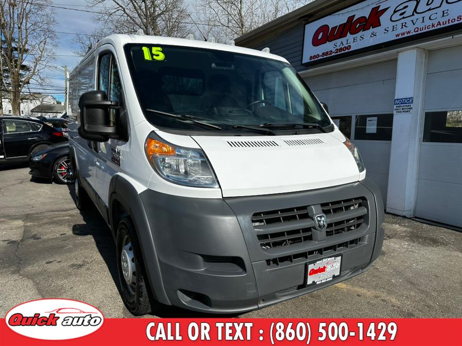 2015 Ram ProMaster Cargo Van 1500 Low Roof 136" WB, available for sale in Bristol, Connecticut | Quick Auto LLC. Bristol, Connecticut