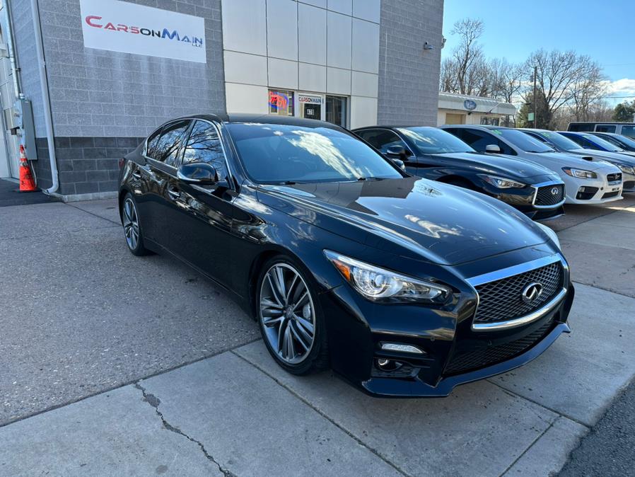 2015 INFINITI Q50 4dr Sdn Sport AWD, available for sale in Manchester, Connecticut | Carsonmain LLC. Manchester, Connecticut