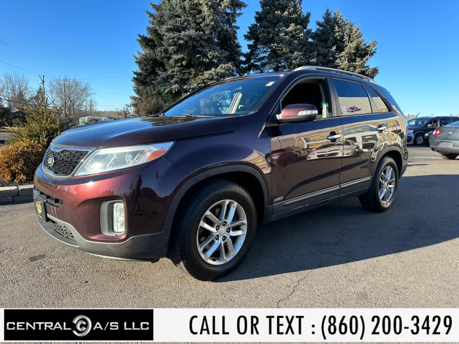 2015 Kia Sorento AWD 4dr I4 LX, available for sale in East Windsor, Connecticut | Central A/S LLC. East Windsor, Connecticut