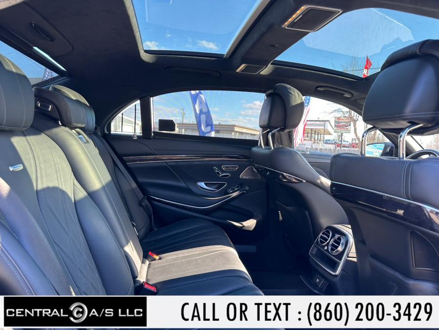 2015 Mercedes-Benz S-Class 4dr Sdn S 63 AMG 4MATIC, available for sale in East Windsor, Connecticut | Central A/S LLC. East Windsor, Connecticut 2015 Mercedes-Benz S-Class 4dr Sdn S 63 AMG 4MATIC, available for sale in East Windsor, Connecticut | Central A/S LLC. East Windsor, Connecticut