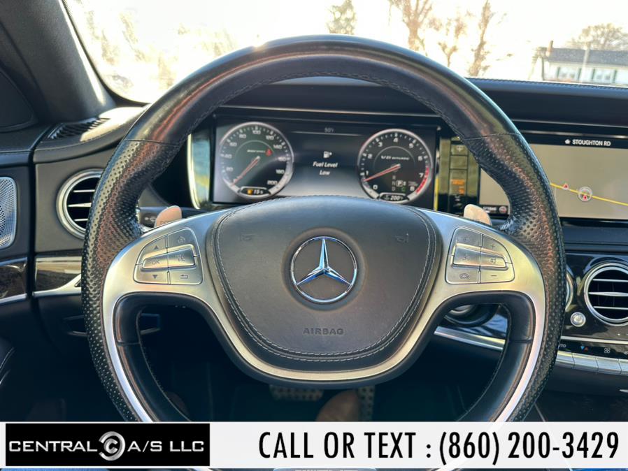 2015 Mercedes-Benz S-Class 4dr Sdn S 63 AMG 4MATIC, available for sale in East Windsor, Connecticut | Central A/S LLC. East Windsor, Connecticut 2015 Mercedes-Benz S-Class 4dr Sdn S 63 AMG 4MATIC, available for sale in East Windsor, Connecticut | Central A/S LLC. East Windsor, Connecticut