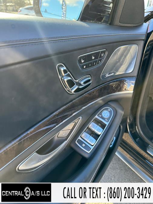 2015 Mercedes-Benz S-Class 4dr Sdn S 63 AMG 4MATIC, available for sale in East Windsor, Connecticut | Central A/S LLC. East Windsor, Connecticut 2015 Mercedes-Benz S-Class 4dr Sdn S 63 AMG 4MATIC, available for sale in East Windsor, Connecticut | Central A/S LLC. East Windsor, Connecticut