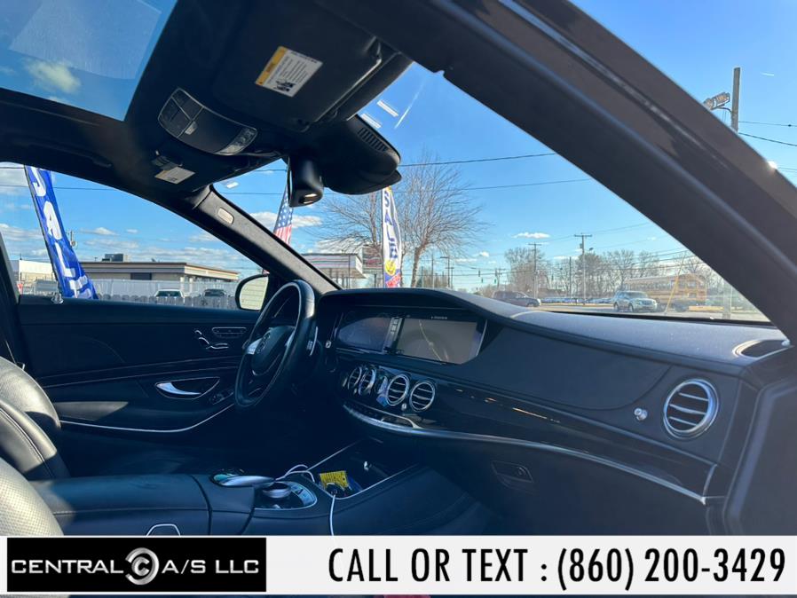 2015 Mercedes-Benz S-Class 4dr Sdn S 63 AMG 4MATIC, available for sale in East Windsor, Connecticut | Central A/S LLC. East Windsor, Connecticut 2015 Mercedes-Benz S-Class 4dr Sdn S 63 AMG 4MATIC, available for sale in East Windsor, Connecticut | Central A/S LLC. East Windsor, Connecticut