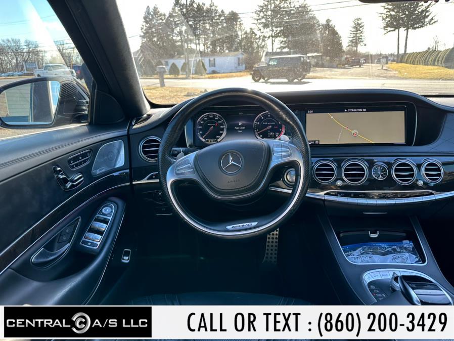 2015 Mercedes-Benz S-Class 4dr Sdn S 63 AMG 4MATIC, available for sale in East Windsor, Connecticut | Central A/S LLC. East Windsor, Connecticut 2015 Mercedes-Benz S-Class 4dr Sdn S 63 AMG 4MATIC, available for sale in East Windsor, Connecticut | Central A/S LLC. East Windsor, Connecticut