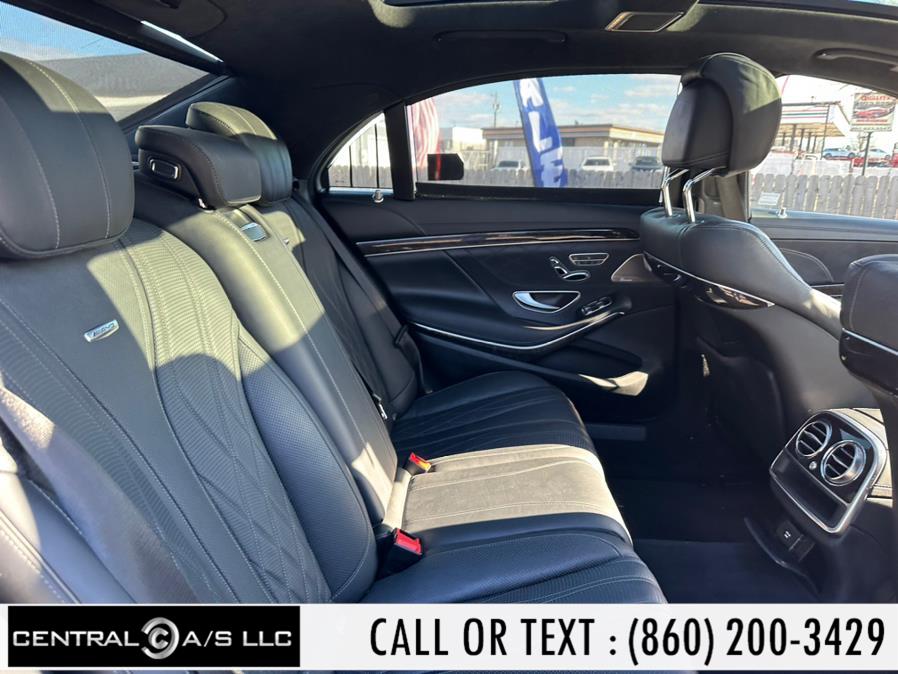 2015 Mercedes-Benz S-Class 4dr Sdn S 63 AMG 4MATIC, available for sale in East Windsor, Connecticut | Central A/S LLC. East Windsor, Connecticut 2015 Mercedes-Benz S-Class 4dr Sdn S 63 AMG 4MATIC, available for sale in East Windsor, Connecticut | Central A/S LLC. East Windsor, Connecticut