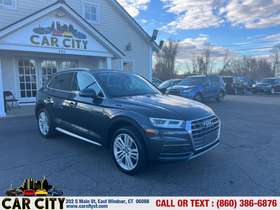 2018 Audi Q5 2.0 TFSI Tech Premium Plus, available for sale in East Windsor, Connecticut | Car City LLC. East Windsor, Connecticut 2018 Audi Q5 2.0 TFSI Tech Premium Plus, available for sale in East Windsor, Connecticut | Car City LLC. East Windsor, Connecticut