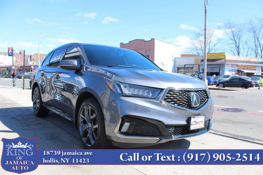 2019 Acura MDX SH-AWD w/Technology/A-Spec Pkg, available for sale in Hollis, New York | King of Jamaica Auto Inc. Hollis, New York 2019 Acura MDX SH-AWD w/Technology/A-Spec Pkg, available for sale in Hollis, New York | King of Jamaica Auto Inc. Hollis, New York