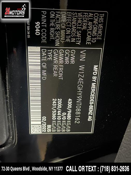 2022 Mercedes-Benz Sprinter Passenger Van 2500 High Roof V6 170" RWD, available for sale in Woodside, New York | 26 Motors Queens. Woodside, New York 2022 Mercedes-Benz Sprinter Passenger Van 2500 High Roof V6 170" RWD, available for sale in Woodside, New York | 26 Motors Queens. Woodside, New York