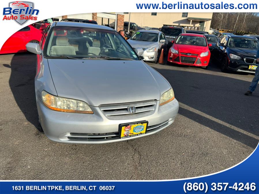 2002 Honda Accord Sdn LX Auto ULEV w/Side Airbags, available for sale in Berlin, Connecticut | Berlin Auto Sales LLC. Berlin, Connecticut 2002 Honda Accord Sdn LX Auto ULEV w/Side Airbags, available for sale in Berlin, Connecticut | Berlin Auto Sales LLC. Berlin, Connecticut