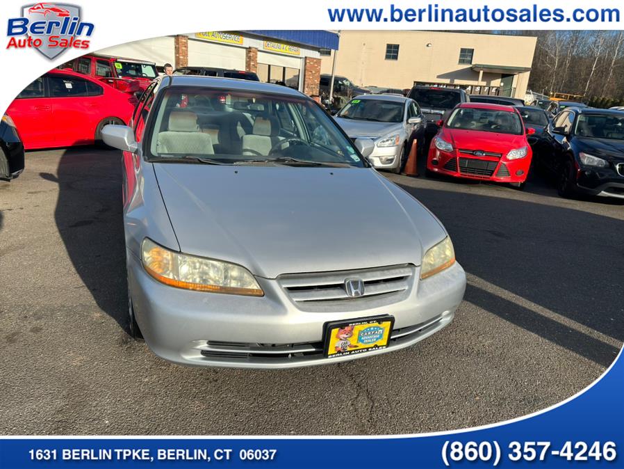 2002 Honda Accord Sdn LX Auto ULEV w/Side Airbags, available for sale in Berlin, Connecticut | Berlin Auto Sales LLC. Berlin, Connecticut 2002 Honda Accord Sdn LX Auto ULEV w/Side Airbags, available for sale in Berlin, Connecticut | Berlin Auto Sales LLC. Berlin, Connecticut