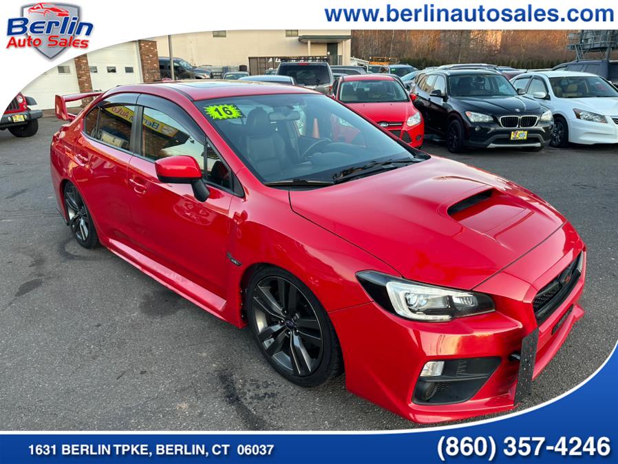 2016 Subaru WRX 4dr Sdn Man Limited, available for sale in Berlin, Connecticut | Berlin Auto Sales LLC. Berlin, Connecticut 2016 Subaru WRX 4dr Sdn Man Limited, available for sale in Berlin, Connecticut | Berlin Auto Sales LLC. Berlin, Connecticut