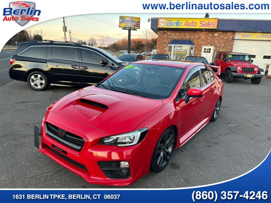 2016 Subaru WRX 4dr Sdn Man Limited, available for sale in Berlin, Connecticut | Berlin Auto Sales LLC. Berlin, Connecticut 2016 Subaru WRX 4dr Sdn Man Limited, available for sale in Berlin, Connecticut | Berlin Auto Sales LLC. Berlin, Connecticut