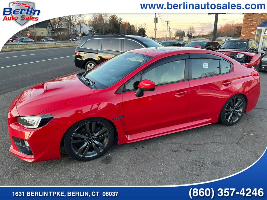 2016 Subaru WRX 4dr Sdn Man Limited, available for sale in Berlin, Connecticut | Berlin Auto Sales LLC. Berlin, Connecticut 2016 Subaru WRX 4dr Sdn Man Limited, available for sale in Berlin, Connecticut | Berlin Auto Sales LLC. Berlin, Connecticut