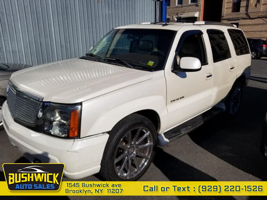 2003 Cadillac Escalade 4dr AWD, available for sale in Brooklyn, New York | Bushwick Auto Sales LLC. Brooklyn, New York 2003 Cadillac Escalade 4dr AWD, available for sale in Brooklyn, New York | Bushwick Auto Sales LLC. Brooklyn, New York
