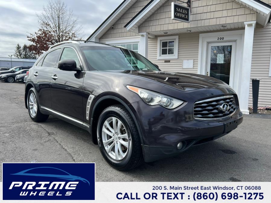 2010 Infiniti FX35 AWD 4dr, available for sale in East Windsor, Connecticut | Prime Wheels. East Windsor, Connecticut