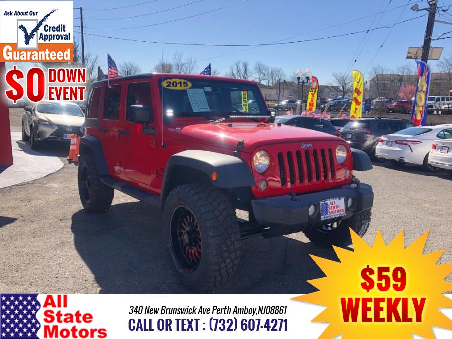 2015 Jeep Wrangler Unlimited 4WD 4dr Freedom Edition *Ltd Avail*, available for sale in Perth Amboy, New Jersey | All State Motor Inc. Perth Amboy, New Jersey 2015 Jeep Wrangler Unlimited 4WD 4dr Freedom Edition *Ltd Avail*, available for sale in Perth Amboy, New Jersey | All State Motor Inc. Perth Amboy, New Jersey