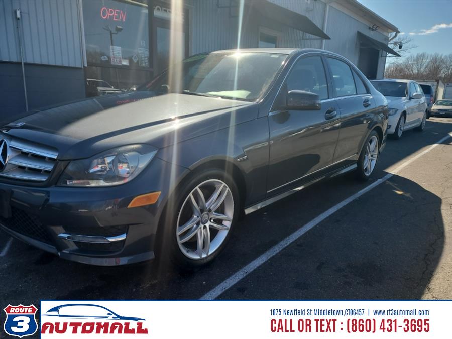 Used Mercedes-Benz C-Class 4dr Sdn C 300 Sport 4MATIC 2013 | RT 3 AUTO MALL LLC. Middletown, Connecticut